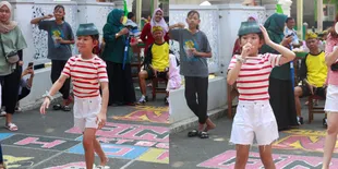 8 Potret Bahagia Bilqis Putri Ayu Ting Ting Ikuti Lomba 17 Agustus, Tetap Ceria Walau Hanya Juara 3