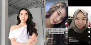 8 Potret Bellahwa, Wanita Nasrani yang Viral di TikTok Ngaku Suka Pakai Hijab