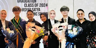 8 Potret Bintang Anak Hengky Kurniawan Wisuda SMP, Dihadiri Christy Jusung - Beri Kejutan Orangtuanya 