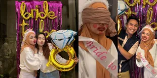 8 Potret Bridal Shower Putri Isnari, Didandani Jadi Cemong Namun Tetap Senyum Gembira - Seru Bareng Sahabat