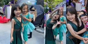 8 Potret Brie Anak Acha Septriasa Rayakan Halloween di Sekolah, Dandan Gothic - Nggemesin Banget