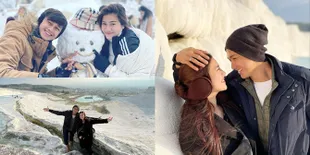 8 Potret Bulan Madu Felicya Angelista dan Caesar Hito di Turki, Nyemplung Selokan Berlumut - Bikin Boneka Salju