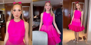 8 Potret Bunga Citra Lestari Tampil Secantik Barbie Hidup dengan Dress Hot Pink Saat Manggung