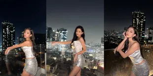 8 Potret Candid Jihyo TWICE di Tengah Kilauan City Light, Cantiknya Nggak Ada Lawan!
