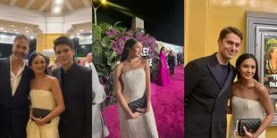 8 Potret Cantik Beby Tsabina di Red Carpet 'TICKET TO PARADISE', Foto Bareng Para Artis Hollywood - Bikin Iri Netizen!