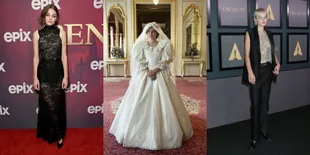 8 Potret Cantik Emma Corrin, Pacar Baru Rami Malek