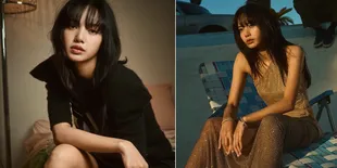 8 Potret Cantik Lisa BLACKPINK di Cover Majalah ELLE USA, Pose Keren di Atas Motor - Pakai Dress Transparan
