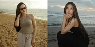 8 Potret Cantik Mahalini Saat di Pantai, Outfit dan Posenya Tak Pernah Gagal Curi Perhatian
