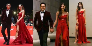 8 Potret Cantik Mikha Tambayong di Red Carpet Busan International Film Festival 2022, Gandeng Mesra Deva Mahenra