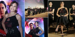 8 Potret Cantik Pevita Pearce di Preskon Rilis Trailer 'SRI ASIH', Ungkap Lakoni 90% Adegan Laga Tanpa Stunt Double