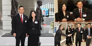 8 Potret Cantiknya Annisa Pohan Temani Agus Yudhoyono Tugas ke Luar Negeri