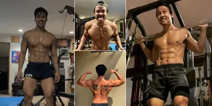 8 Potret Chicco Jerikho yang Belakangan Suka Shirtless dan Pamer Perut Six Pack Sambil Nge-Gym