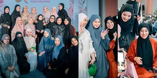 8 Potret Clara Shinta di Pengajian Aurel, Makin Cantik Berhijab Setelah 6 Tahun Mualaf - Akrab dengan Banyak Artis