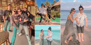 8 Potret Dara dan Mita The Virgin Liburan di Bali, Tetap Kompak - Sudah Dianggap Adik Sendiri