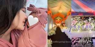 8 Potret Dekorasi Tasyakuran Kelahiran Baby Cundamani Anak Denny Caknan - Bella Bonita, Mewah Abis