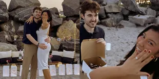 8 Potret Deluna Darmawan Anak Sambung Terry Putri Dilamar Pacar Bulenya, Romantis di Pantai