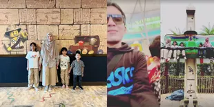 8 Potret Desta dan Natasha Rizky Liburan Bareng, Ajak Anak ke Malaysia - Netizen Doakan Rujuk