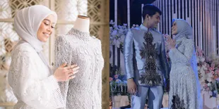 9 Potret Detail Kebaya Lamaran Lesti Kejora, Begitu Elegan - Serasi dengan Rizky Billar