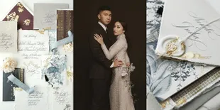 8 Potret Detail Undangan Pernikahan Nikita Willy dan Indra Priawan, Desainnya Estetik dan Unik Abis