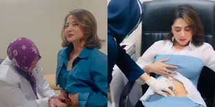 8 Potret Dewi Perssik Lakukan Pembekuan Sel Telur dan Suntik Hormon, Berencana Hamil di Usia yang Tak Lagi Muda