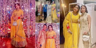 8 Potret Eva Belisima Mantan Istri Kiwil Saat Rayakan Diwali, Tampil Cantik dengan Lehenga India