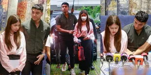 8 Potret Fadly Faisal Setia Dampingi Rebecca Klopper Saat Klarifikasi Video Syur, Seolah Bantah Kabar Putus