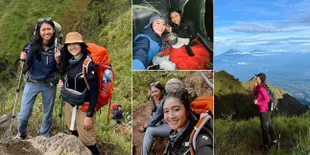 8 Potret Febby Rastanty yang Tetap Cantik dan Keren Saat Naik Gunung Merbabu, Panen Pujian dari Netizen