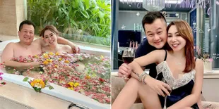 8 Potret Femmy Permatasari yang Makin Sering Umbar Kemesraan Bareng Suami, Peluk Cium - Mandi Bareng di Bathtub