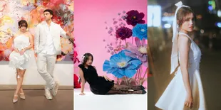 8 Potret Fuji yang Selalu Menawan Pakai Gaun, Cantiknya Manglingi - Mini Dress Tanpa Lengan Jadi Andalan