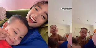 8 Potret Gala Sky Bangunkan Fuji Sedang Tidur, Tampak Ada Mendiang Bibi Andriansyah dan Ternyata Fadly - Netizen Sampai Bingung dan Merinding