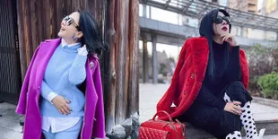 8 Potret Gaya Syahrini Selama di Tokyo, Tampil Lebih Kalem dan Bersahaja Khas Wanita Jepang - Tetap Tenteng Tas Miliaran