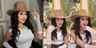 8 Potret Ghea Youbi Pakai Topi Koboi, Cantik Pamer Gaya Rambut Keriting! 