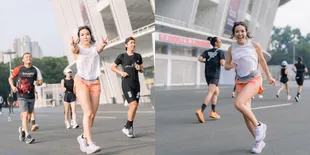8 Potret Gisella Anastasia Asik Olahraga di GBK, Netizen Heboh Komentari Penampilannya: Kakaknya Gempi?