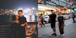 8 Potret Gritte Agatha Dan Suami Bulan Medu Kedua Di Hong Kong, Pengantin Baru Makin Mesra