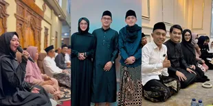 8 Potret Happy Asmara & Gilga Sahid Ikut Pengajian Gus Iqdam, Jadi Rebutan Foto Bareng Jamaah