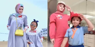 8 Potret Hawra Putri Angel Lelga, Kompak Main TikTok Bareng Mama - Kini Beranjak Besar 