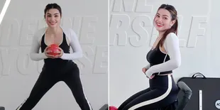 8 Potret Hot Mom 3 Anak Nurah Syahfirah Saat Pilates, Pamer Body Goals Bak Masih Gadis