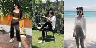 8 Potret Isyana Sarasvati Tampil Lebih Fresh dengan Model Rambut Pendek, Disebut Ganteng - Tubuh Makin Kurus Jadi Sorotan