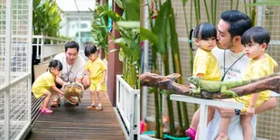 8 Potret Jeje Govinda Momong Anak yang Jadi Sorotan, Netizen: Family Man Gini Kok Diselingkuhin