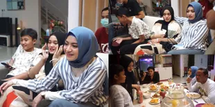 8 Potret Kedekatan Natalie Holscher Dengan Anak-Anak Sule, Fitting Baju - Makan Bareng