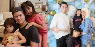 8 Potret Kedekatan Tiga Anak Olla Ramlan, Tetap Hangat dan Kompak Meski Berbeda Ayah