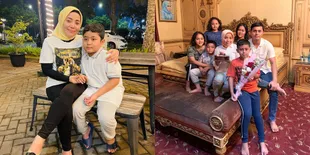 8 Potret Kehangatan Muzdalifah Bareng Falhan Abssar Anak Nassar, Nempel Terus Sama Mamanya