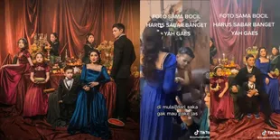 8 Potret Keluarga Ussy Sulistiawaty dan Andhika Pratama Pemotretan Ala Bangsawan Eropa, Banyak Drama di Balik Hasil Foto yang Kece