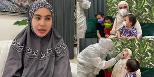 8 Potret Kesedihan Kartika Putri Umumkan Habib Usma Positif Covid-19, Langsung Tes PCR Satu Rumah