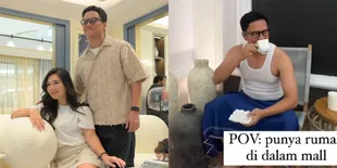 8 Potret Keseharian Arief Muhammad di Rumah Dalam Mall-nya, Santai Ngopi Pakai Singlet - Ronda di Tengah Outlet Brand Mewah
