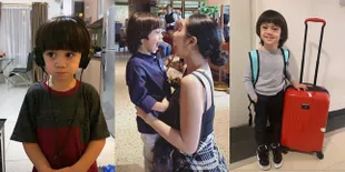 8 Potret Keylen Anak Chika Kinsky yang Jarang Tersorot, Ganteng Imut Bak Bule Curi Perhatian