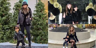 8 Potret Kezia Toemion Menantu Bambang Trihatmodjo Momong Baby Kelly, Hot Mom Sosialita - Outfit Selalu Matching