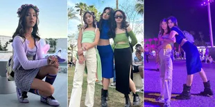8 Potret Kierra Ong Putri Sulung Adinda Bakrie Pakai Crop Top dan Makeup di Coachella, Siap Saingi Pesona Sang Mama