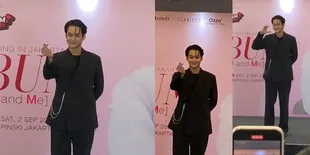 8 Potret Kim Bum Saat Jumpa Pers, Ngaku Belum Sempat Makan Nasi Goreng dan Penasaran Coba Seblak