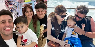 8 Potret Ladislao Pacar Baru Nathalie Holscher yang Sudah Dekat Dengan Baby Adzam, Siap Jadi Ayah Sambung?